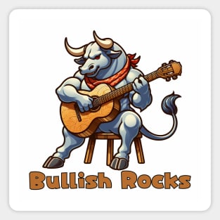 Rock and roll bull Magnet